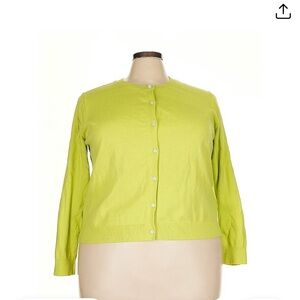 Old Navy Lime Green Women's Cardigan